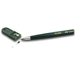 Šiljilo za mine do 2mm debljine pvc Faber Castell 184100 zeleno