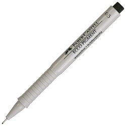 Flomaster za tehničko crtanje 0,3mm Ecco Pigment Faber Castell 166399 crni