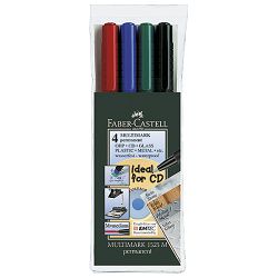 Marker permanentni 1,0mm Multimark Faber Castell 152504/4boje