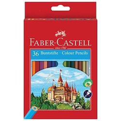 Boje drvene  36boja Faber Castell 120136 blister