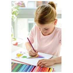Boje drvene  12boja metalna kutija Grip 2001 Faber Castell 112413