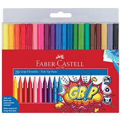 Flomaster školski  20boja Grip Faber Castell 155320 blister