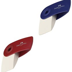 Gumica plastična Sleeve Mini Faber Castell 182411 bijelo/sortirano