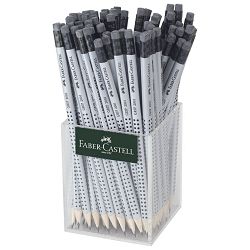 Olovka grafitna HB s gumicom Grip 2001 u čaši pk72 Faber Castell 117223
