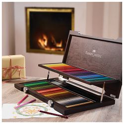 Boje drvene 120boja drvena kutija Polychromos Faber Castell 110013 **SELECTIVE