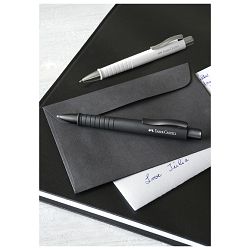 Olovka kemijska gumirana Poly Ball Urban XB Faber Castell 241190 crna