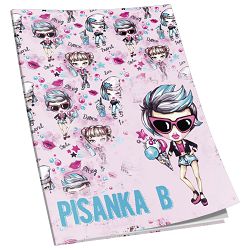 Obrazac školski pisanka "B" za 1razred Premium Connect Girl