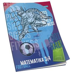 Obrazac školski matematika za 3 i 4razred Premium Connect Boy