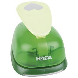Bušač 1 rupa velika-srce XXXL Heyda 20-36875 61 blister