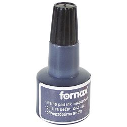 Boja za pečat 30ml Fornax crna