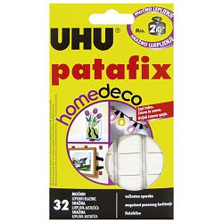 Ljepilo-jastučići 32x Patafix Tac homedeco UHU 40660 bijelo blister