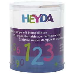 Žig s motivom Broj+jastučić pk15 Heyda 20-48884 78