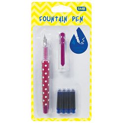 Nalivpero školsko+4patrone Educa sortirano blister