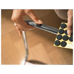 Podložak filc okrugli 26mm pk9 Tesa 57894-1 smeđi