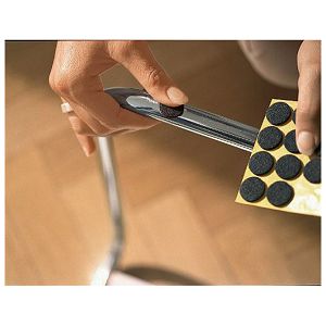 Podložak filc okrugli 22mm pk12 Tesa 57893-1 smeđi