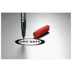 Marker permanentni 0,6mm Lumocolor Staedtler 318-2 crveni