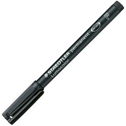 Marker permanentni 0,6mm Lumocolor Staedtler 318-9 crni