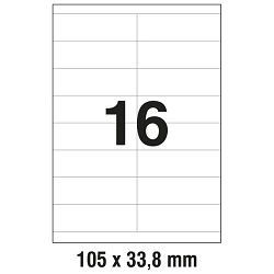 Etikete ILK 105x33,8mm pk100L Zweckform 3665