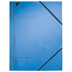 Fascikl klapa s gumicom karton A4 Leitz 39810235 plavi