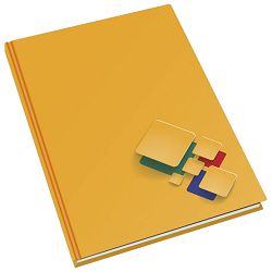 Teka tvrdi uvez A5 ABC 96L 60g jednobojna Educa