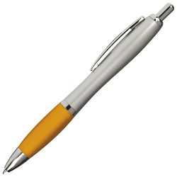 Olovka kemijska grip 11681 (8916B) srebrna/narančasta