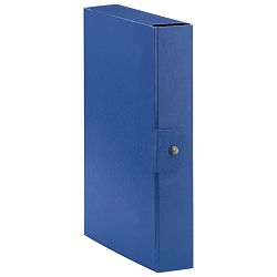 Mapa s gumbom hrbat- 60mm A4 Eurobox Esselte C2605/390326050 plava