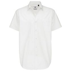 Košulja muška kratki rukavi B&C Sharp 130g bijela 2XL!!