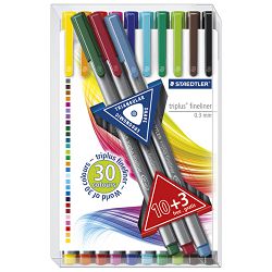Flomaster fineliner 10+3 boja Triplus Staedtler 334TB13 blister