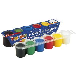 Boja tempera gvaš 25ml u čaši 6boja CMP.253TB6E