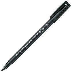 Marker permanentni 1-2,5mm Lumocolor Staedtler 314-9 crni