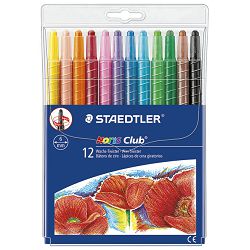Boje voštane 12boja pvc etui okretne Noris club Staedtler 221 NWP12