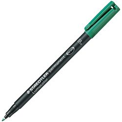 Marker permanentni 0,6mm Lumocolor Staedtler 318-5 zeleni