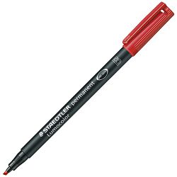 Marker permanentni 1-2,5mm Lumocolor Staedtler 314-2 crveni