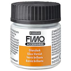Lak za mase za modeliranje za sjajni 35ml Fimo Staedtler 8704 01 BK