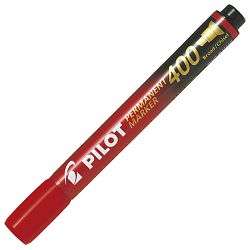Marker permanentni 1,5-4,0mm klinasti vrh Pilot SCA-400-R crveni