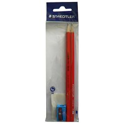 Olovka grafitna HB Minerva+šiljilo pk2 Staedtler 130 60-2BŠ blister!!