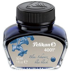 Tinta za nalivpero bočica 30ml-za trajne dokumente 4001 Pelikan 301028 crno/plava