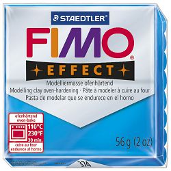 Masa za modeliranje   57g Fimo Effect Staedtler 8020-374 prozirno plava