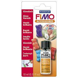 Lak za mase za modeliranje za sjajni 10ml Fimo Staedtler 8703 01 BK blister