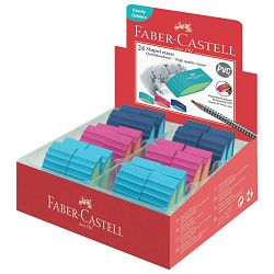 Gumica plastična Trend Faber Castell 183049 sortirano
