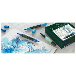 Flomaster obostrani akvarel 20boja Albrecht Dürer Faber Castell 160320 sortirano