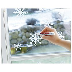 Marker-kreda za staklo 2-3mm Edding 4095/1 neon narančasti blister