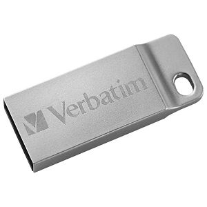 Memorija USB 64GB 2.0 Metal Executive Verbatim 98750 srebrna blister