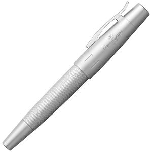 Nalivpero E-Motion Pure Silver (M) Faber Castell 148670 srebrno **SELECTIVE