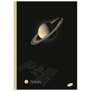 Blok kolegij A4 crte  70L Planets Elisa