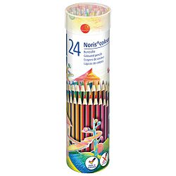 Boje drvene  24boje metalni tuljak Noris colour Staedtler 185 MD24