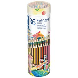 Boje drvene  36boja metalni tuljak Noris colour Staedtler 185 MD36
