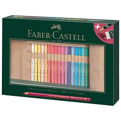 Boje drvene  30boja+pribor u rolo etui Polychromos Faber Castell 110030
