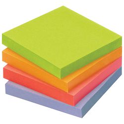 Blok samoljepljiv  75x75mm 16x100L Nature Global Notes 5654-88tw7 sortirano