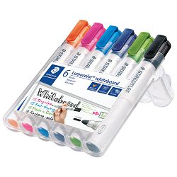 Marker za bijelu ploču 2mm pk6 Lumocolor Staedtler 351WP6-1